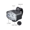 Slika Prosto BV9301 3W XPE set punjivih lampi za bicikl