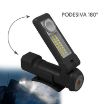 Slika Yiwu Moon Star 20463-5692BK LED naglavna punjiva lampa