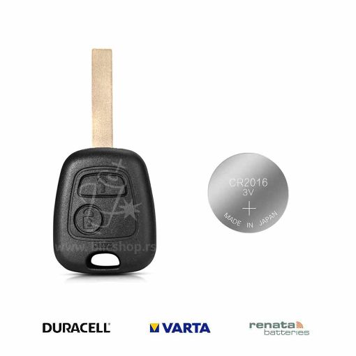 Slika Baterija za kljuc automobila Citroen C2 2002-2005