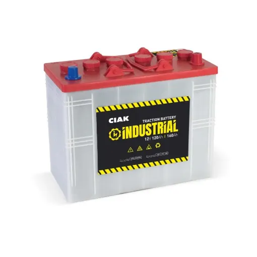 Slika CIAK Industrial CIND12120TUB 12V 120Ah/160Ah (C5/C20) trakcioni akumulator
