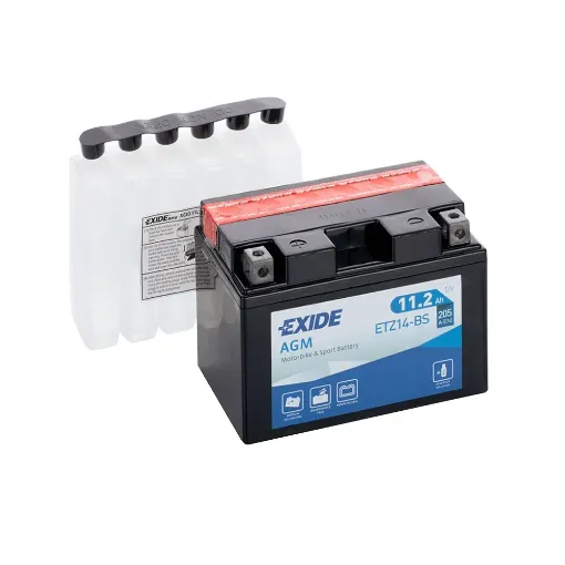 Slika Exide ETZ14-BS 12V 11.2Ah L+ 205A AGM starterski akumulator