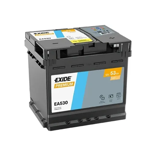 Slika Exide Premium EA530 53Ah 540A D+ starterski akumulator