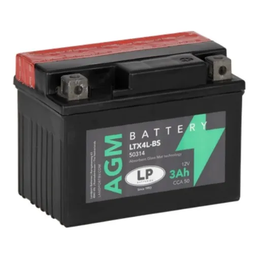 Slika Landport LTX4L-BS D+ 12V 3Ah AGM starterski akumulator za motocikl