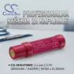 Slika Cameron Sino CS-KHE470MD 3.7V 2600mAh Li-ion punjiva baterija za oftalmoskop Keeler Slim Line EE470009, EP39-18918