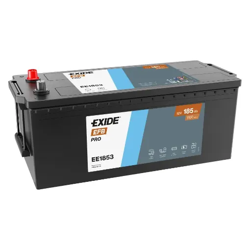 Slika Exide StrongPRO EFB+ EE1853 12V 185Ah olovni akumulator