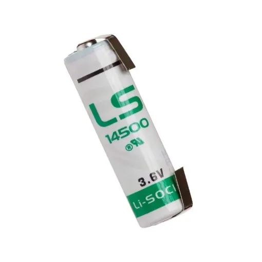 Slika Saft LS 14500 CNR 3.6V 2.6Ah litijumska baterija sa izvodima