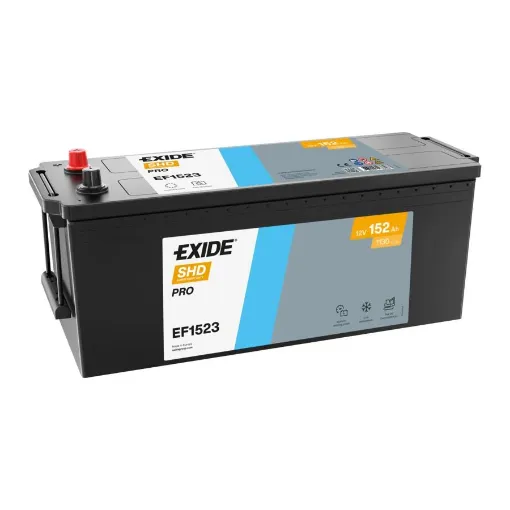 Slika Exide SHD PRO EF1523 12V 152Ah 1130A olovni starterski akumulator