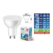 Slika Xled GU10 5W 3000K,220V,ugao osvetljenja 100s,400Lm, LED sijalica
