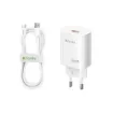 Slika Bavin PC995Y 22.5w Usb A + kabl Type C bela punjač