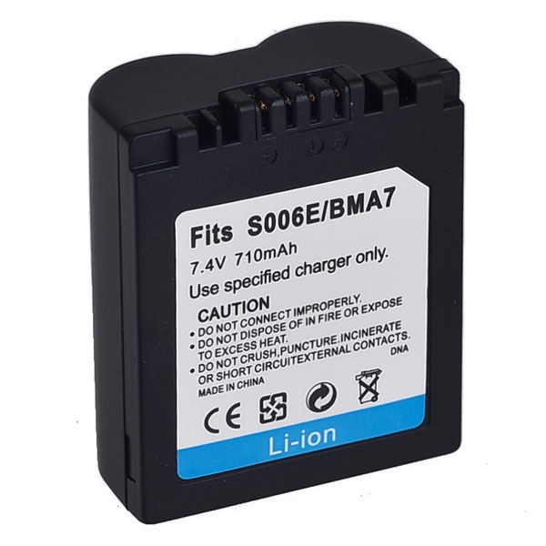 Batterie pour Panasonic CGA-S006E Lumix DMCFZ 8 DMC-FZ 8