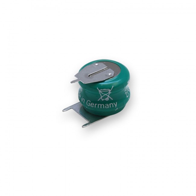 Extracell Batteria Tampone Ni-Mh 2,4V 80mAh Con Linguette Per Saldatura