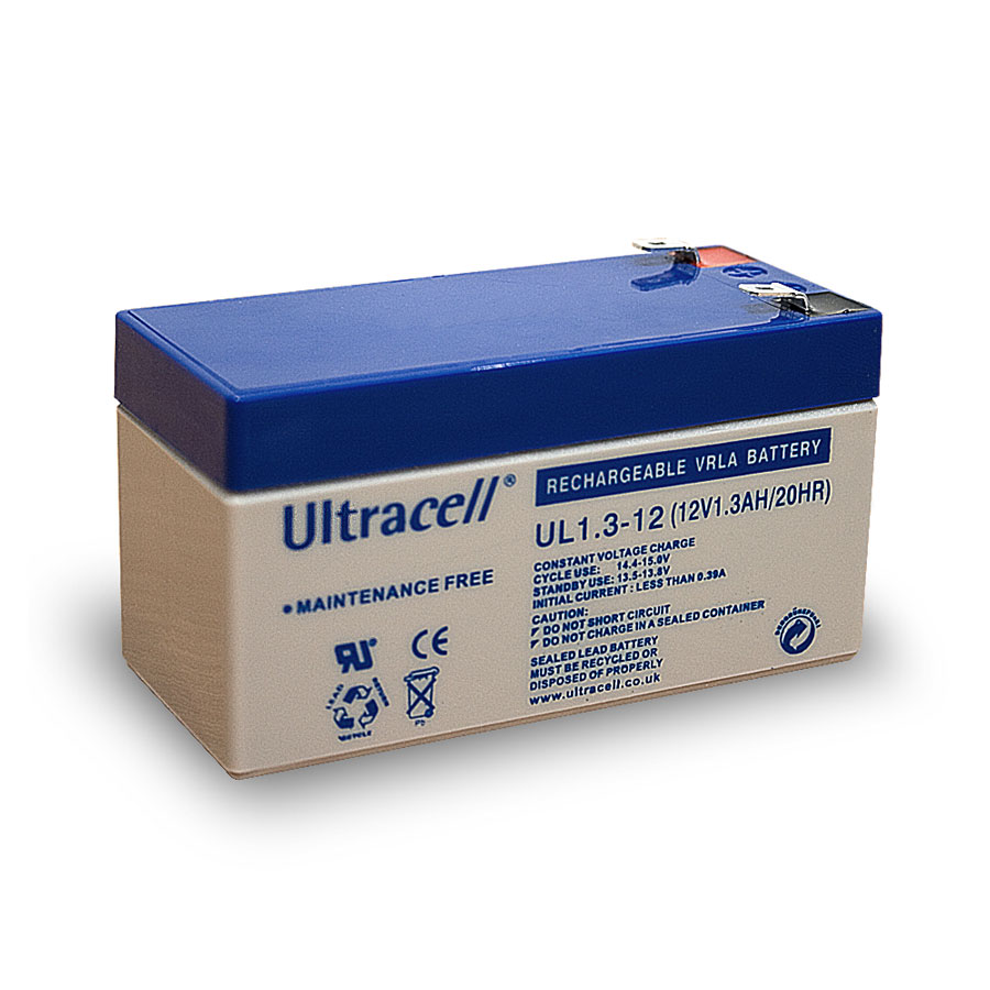Ultracell 78242 Batteria Al Piombo 12 V 0 8 Ah (UL0.8-12) - Spina AMP Batteria Al Piombo - Foto 7