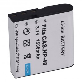 Baterija za Casio NP-40 3.7V 1250mAh Li-ion