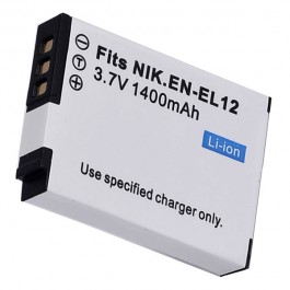 Baterija za Nikon EN-EL12 3.7V 900mAh Li-ion