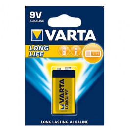 Varta Longlife 6LR61 9V alkalna baterija