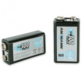 Ansmann maxE 9V 300mAh Ni-MH punjiva baterija