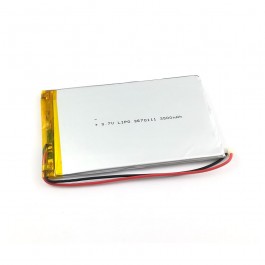 Baterija 3.7V 3500mAh 3670111 Li-ion polymer