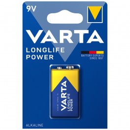 Varta Longlife Power 6LR61 9V alkalna baterija