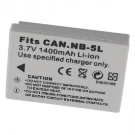 Baterija za Canon NB-5L 3.7V 1120mAh Li-ion