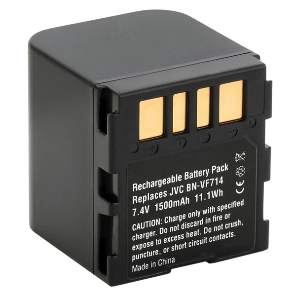 Produktbild von Akku Kompatibel Mit JVC BN-VF815 - Li-Ion 1600mAh - Für GC-PX100, GC