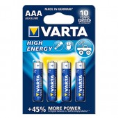 Varta High Energy LR03 1/4 1.5V alkalna baterija