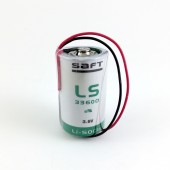 Saft LS 33600 3.6V 17Ah litijumska baterija sa izvedenim Å¾icama 120mm