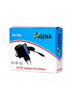 Agena Energy AG-506 6V 500mA AC/DC adapter