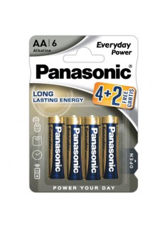 Panasonic Alkaline Everyday Power LR6 4+2 1.5V alkalna baterija