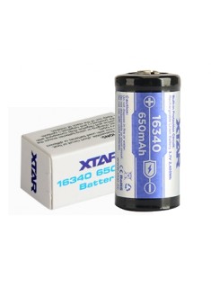 XTAR 16340-PCB 3.7V 650mAh Li-ion punjiva baterija sa ugrađenom zaštitom