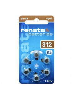 Renata ZA 312 1.4V baterija za slušni aparat