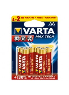 Varta Max Tech LR6 4+2 1.5V alkalna baterija