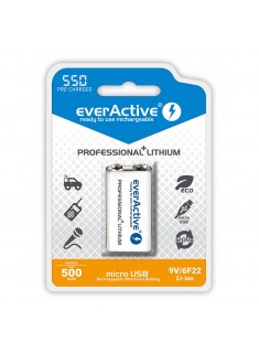 EverActive EVHR22-550 9V (7.4V) 550mAh Li-ion punjiva baterija
