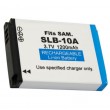 Kamera SLB-10A 3.7V 1050mAh Li-Ion punjiva baterija