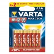 Varta Max Tech LR03 4+2 1.5V alkalna baterija