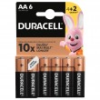 Duracell BASIC LR6 4+2 1.5V alkalna baterija